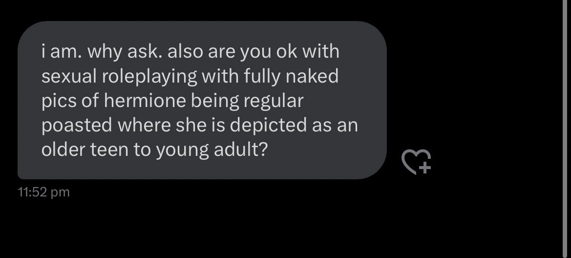 HONOURARYPUPIL's tweet photo. ╱ ⠀WARNING : these are the messages i have received off @ ColdBlueFireEF2 !!! 

stay clear of this account! not only have they asked me to roleplay using indecent pictures of my character but they have lied about their age along with pestering me to add them on discord. - https://t.co/eKCQTUOI2d