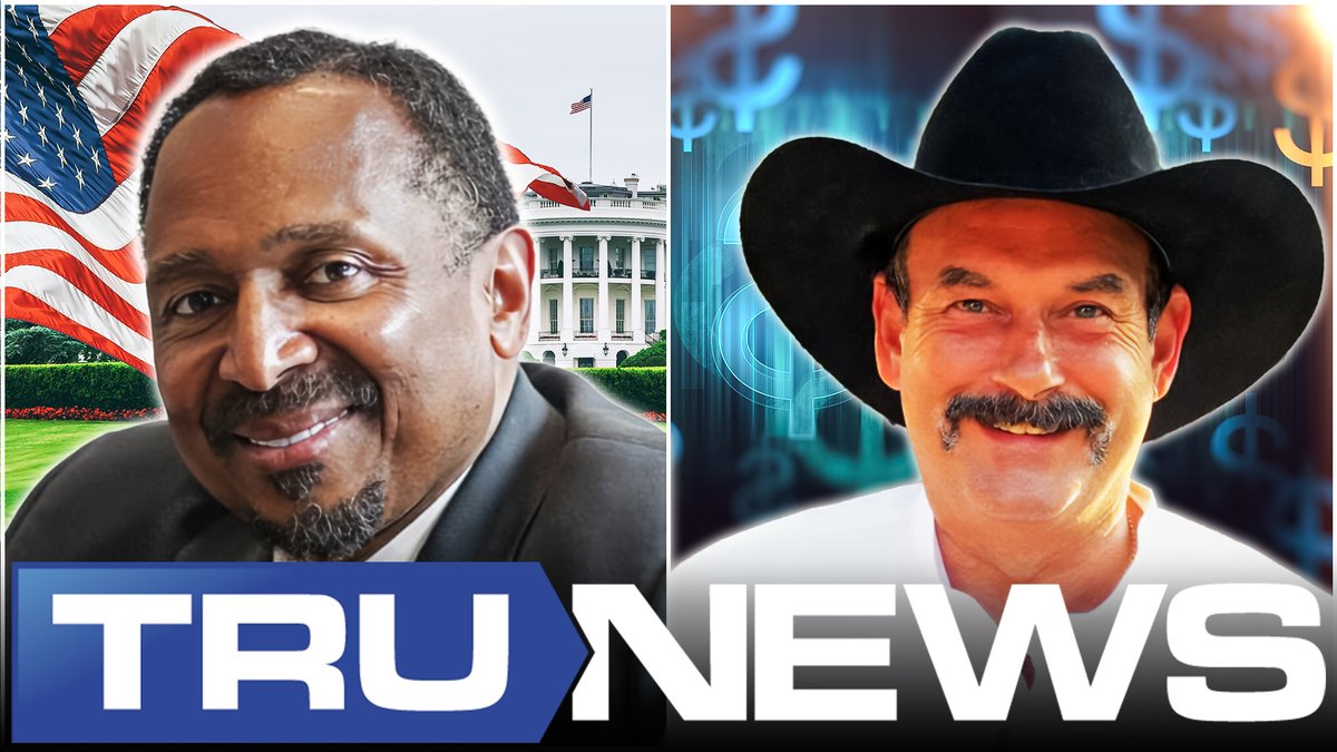 TruNews's tweet photo. 🚨 NEW SHOW! 🚨

Today’s Guests: E.W. Jackson and Bill Holter

#TruNews #EWJackson #BillHolter #Economy #2024Election 

https://t.co/nnBa9gky2G https://t.co/ApCLAxcai9