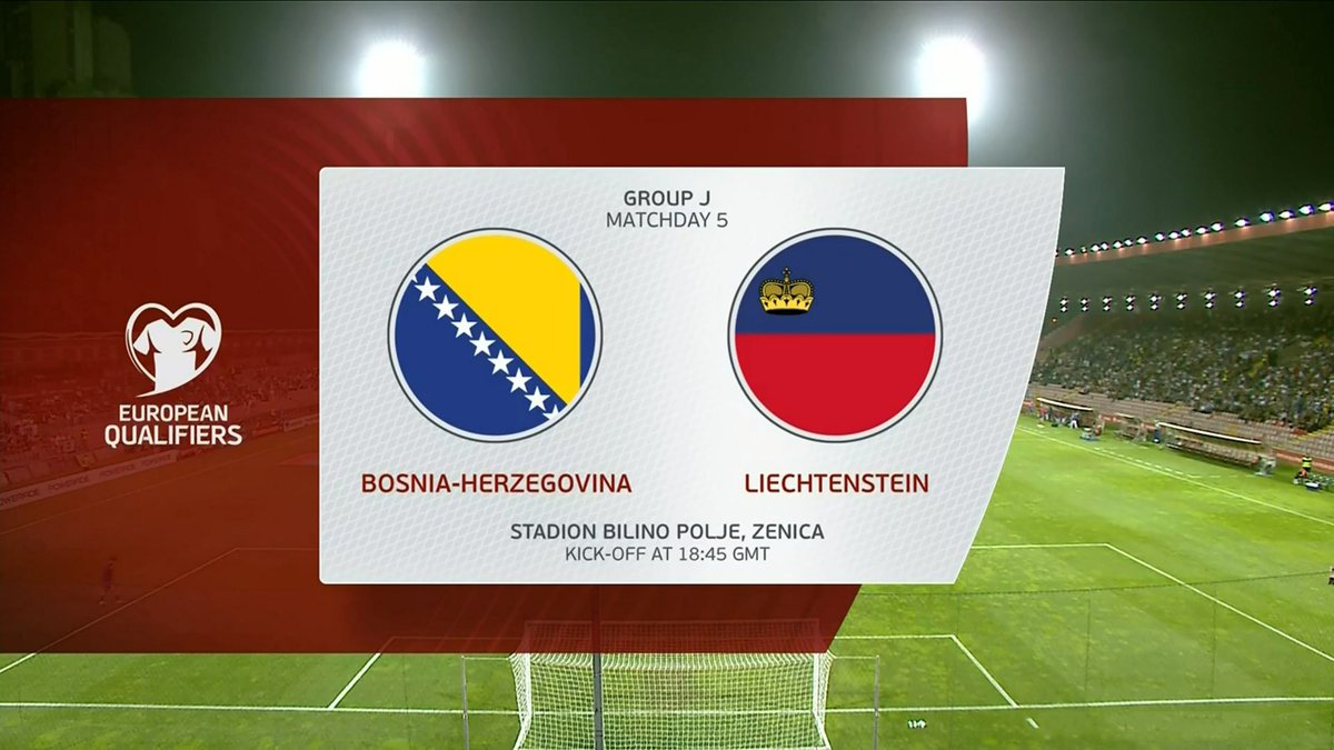 Full Match: Bosnia and Herzegovina vs Liechtenstein