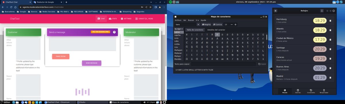 veracoecheax's tweet photo. Saludos a toda la gran comunidad GNU/Linux en de los #ViernesDeEscritorio Venezuela 7:45 PM todavía a tiempo, esta vez no llegue un día después un gran abrazo a todos! #Debian 11 #LXDE
#EscritorioGNULinux #ComunidadLinux #ComunidadGNULinux #CodigoAbierto #SoftwareLibre https://t.co/MxNUEACEAC