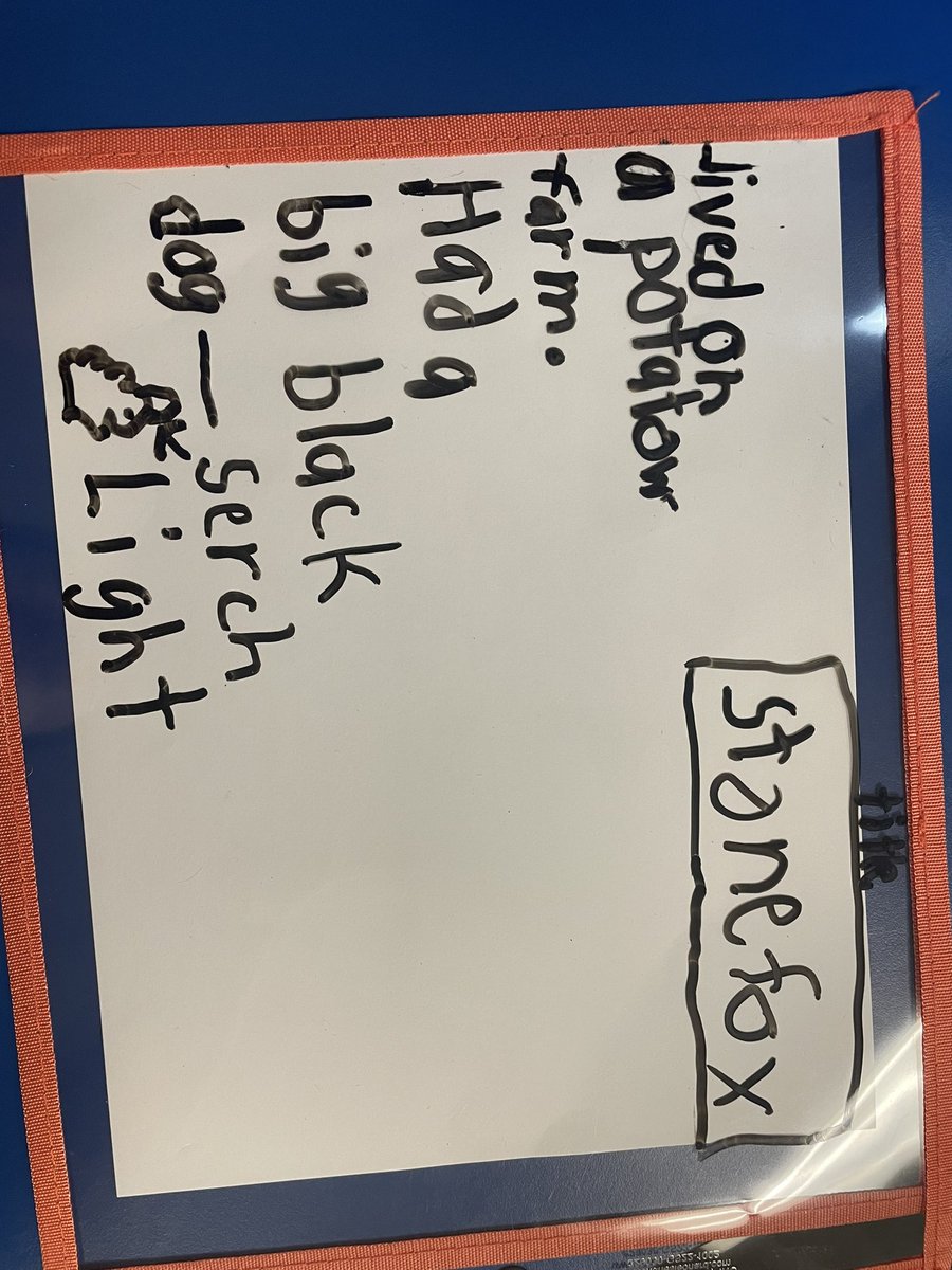 ⭐️Story-focused illustrating⭐️ during read alouds encourages stamina, attention to detail, summarizing, and creativity! I love a good win-win 🙌🏼 These are all about Stone Fox! “Fun fact: Searchlight was born on the same day as Little Willy!” 🥰 #readalouds #studentwork