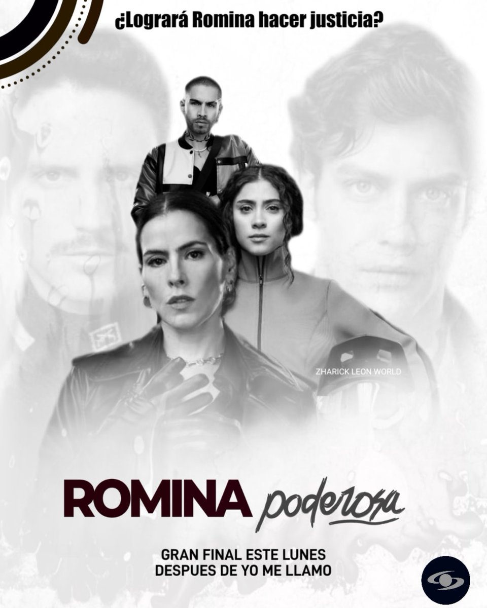 ZharickLeonWorl's tweet image. Listos para el gran final? #Rominapoderosa último capítulo este lunes despues de #Yomellamo