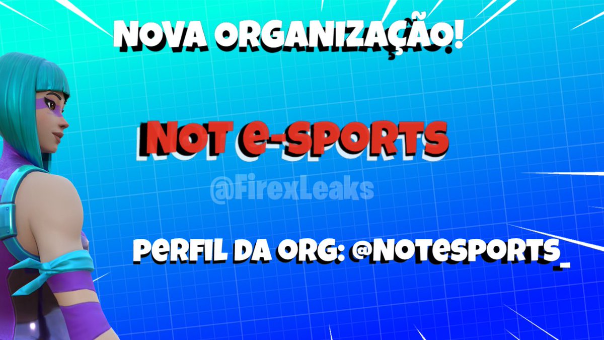 FirexFNBR_'s tweet image. 🔥NOVA ORGANIZAÇÃO!
Eu, venho dizer aqui neste post que eu estou na @Notesports_ , estou a alguns dias fazendo essa suspense para vocês, e olha que valeu a pena em.
Uma nova comunidade, uma segunda base para o nosso perfil.

NOT just a Team, But a Family..
#Fortnite | #goNOT