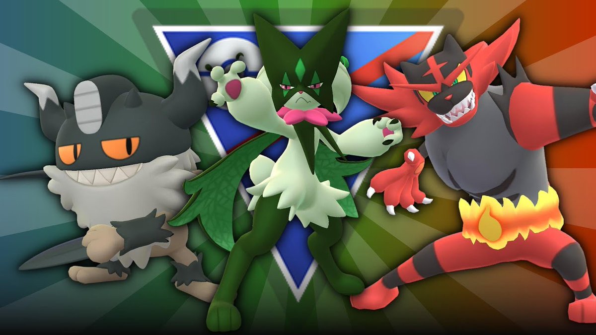 CallumToast's tweet image. *NEW* MEOWSCARADA &amp;amp; THE TRIPLE BIPEDAL CAT THEME TEAM POUNCE ALL OVER THE GREAT LEAGUE META! Check out the video here: youtu.be/K09N9LJ2aFU

#PokemonGO #GOBattleLeague