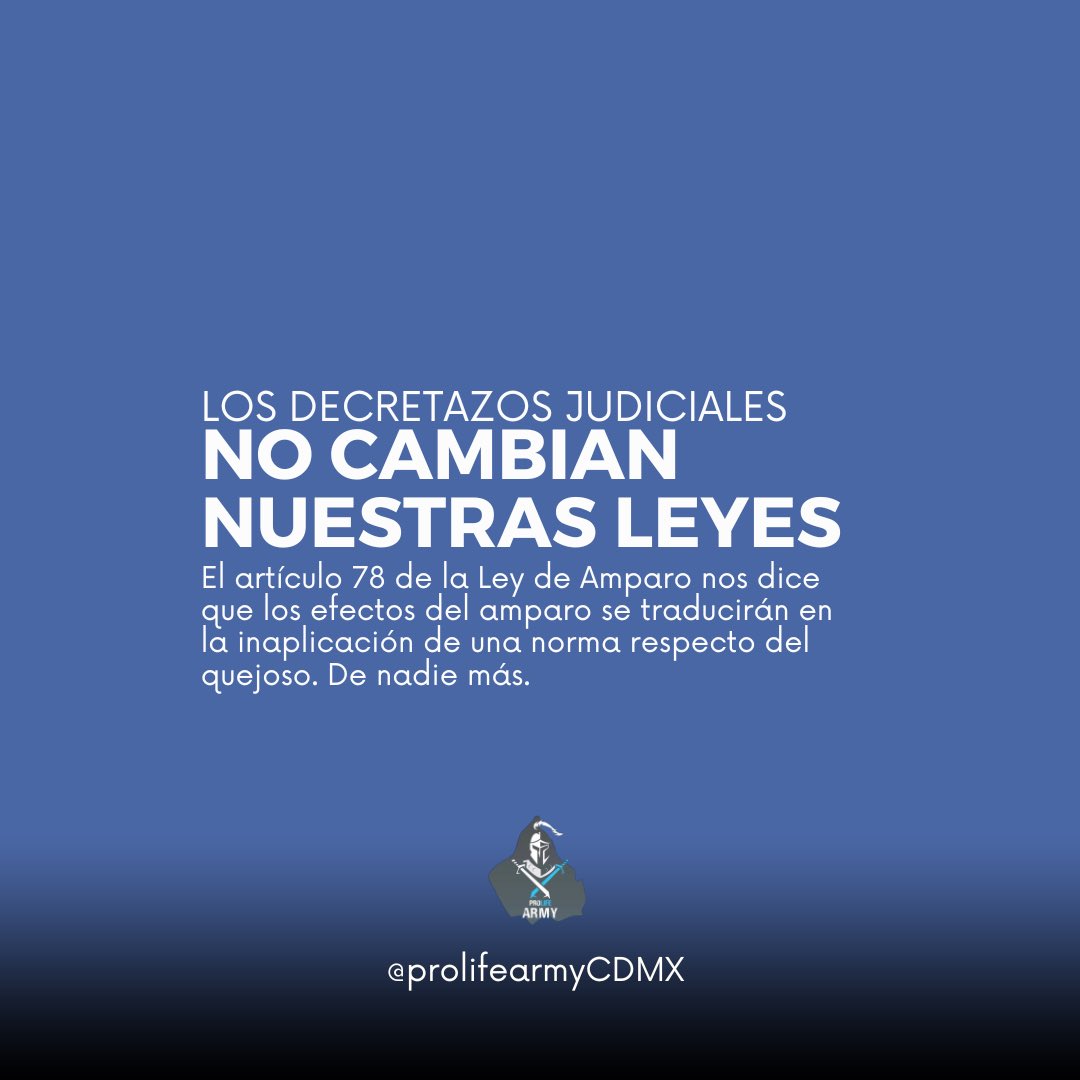 LA DICTADURA JUDICIAL NO CAMBIA LAS LEYES.

La Suprema Corte no puede cambiar leyes. Las resoluciones de los amparos solo tienen efectos entre las partes. El aborto no está despenalizado en México.

#SCJN #méxico #cdmx #aborto
