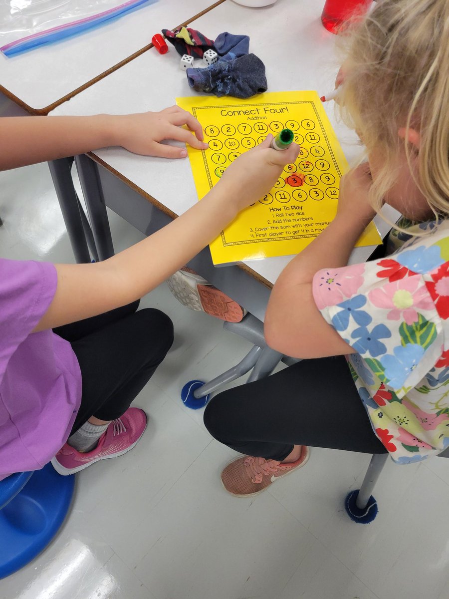 sheagrade3's tweet photo. We ended the week by playing some math games with our friends. Perfect end to a great first week! So happy to have these kiddos in my class. I think it's going to be a great year! #ocsb #grade3 @StJamesOCSB https://t.co/IdnPD72yca