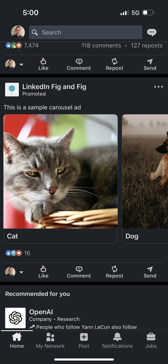 Evidently LinkedIn is letting the interns push to prod on a Friday