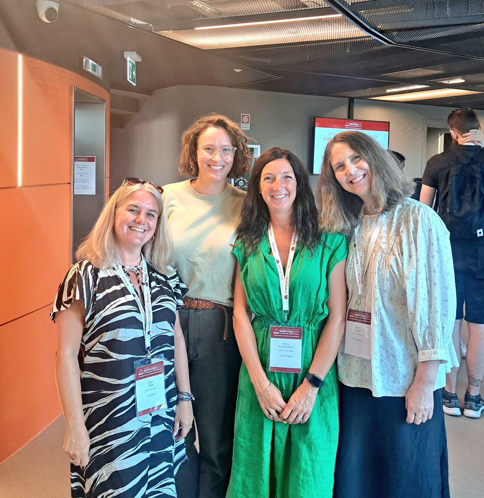 gillybuck's tweet photo. Team #safesoc @esc_eurocrim conference discussing networked prison #regulation as an unrealised lever for change @TraynorCathie @RMBanwell @KaitlynQuinn90 #esc2023 We missed you @PhilippaTomczak https://t.co/YYzwoIiAd9 https://t.co/JUJalYR99k
