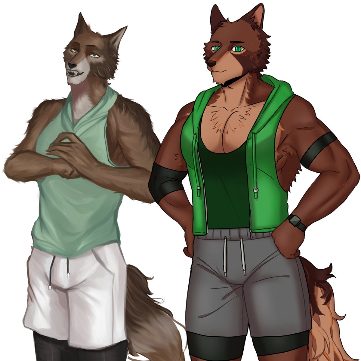 WayfinderVN's tweet photo. Arkyn, Biorn and Geirolf redesigns (and someone else, too) will be featured in the next public release of Wayfinder in early October!
#fvn #furry #gay #furryvn #visualnovel #wayfindervn #wolf #wolfgiant #anthro #halloween #itchio #athletic #business #cute #wolfman #fantasy #game https://t.co/1DwLETFqnT