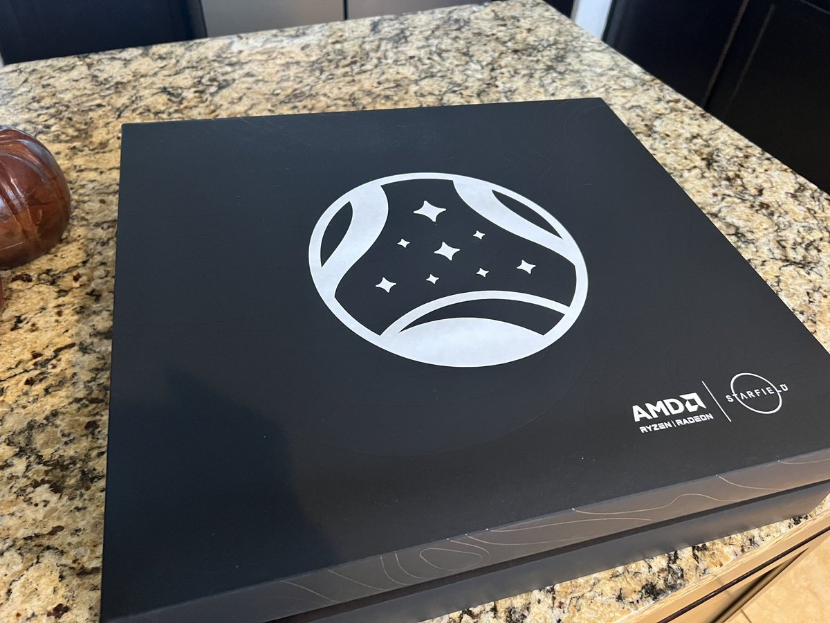 Not only did AMD send me this but I also get to give one a way!

AMD created 500 Limited Edition Starfield Radeon™ RX 7900 XTX and Ryzen™ 7 7800X3D processor gift packs and partnered with me to give one away! #GameOnAMD #AMDPartner 

How to enter: gleam.io/competitions/l…

#ad