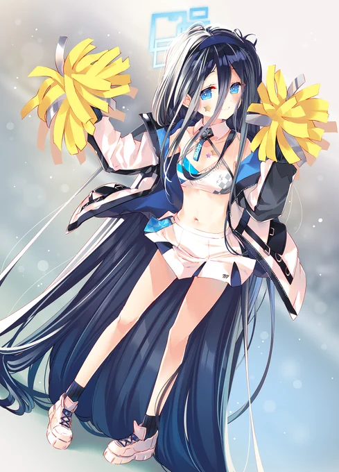 来年の晄輪大祭はチアなアリスに応援してもらいたい。 #ブルーアーカイブ