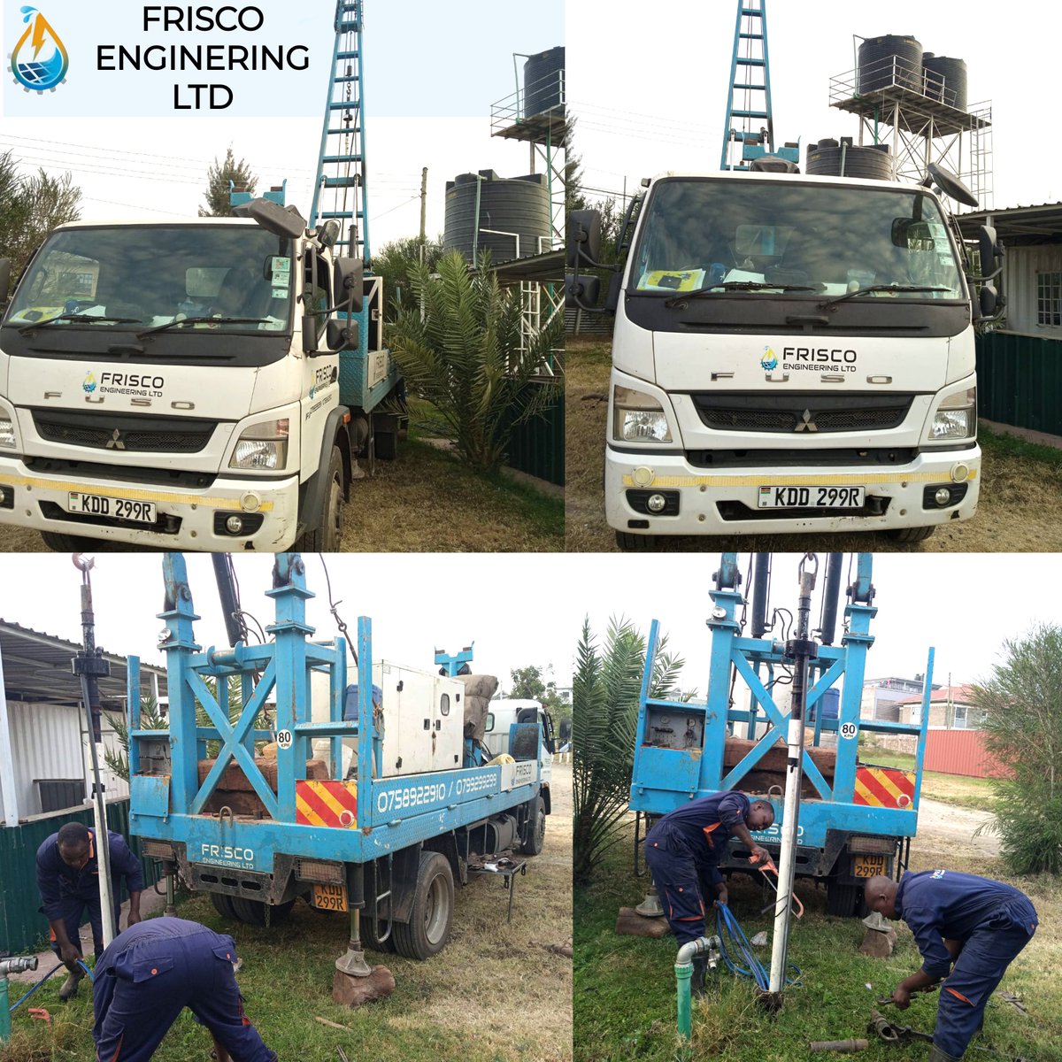 FriscoLimited's tweet photo. A Frisco Engineering Unit successfully completed a Borehole Pump Lifting and Lowering project in Mihangβo, Embakasi! π·π· Together, we're not just delivering water; we're changing lives! π·π·
#FriscoEngineeringDelivers #ChangingLivesWithWater #Mihang'o #CommunityImpact https://t.co/fFBT2VEskM