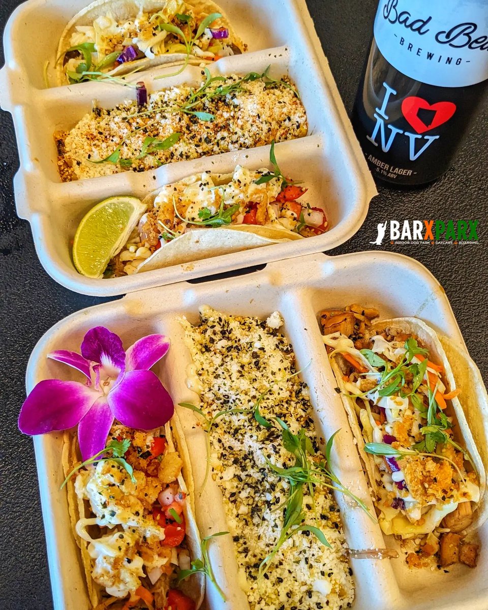 : 🌮 TACOS FOR DINNER!!

🚛🐶☀️🎉 
Tonight until 7pm, join us for HapaHaole’s food truck!! hapahaoles_hst 

BONUS!! 📅 September is also Barx Parx Member Appreciation Month! 💚🧡🐾

This week’s Food Truck P... #dogs #dogsoftwitter #dogpark #barxparx instagram.com/p/Cw8zkwyPhUH/