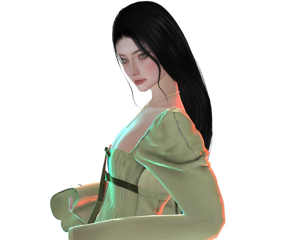 「playing sims again I FOUND DRAMATIC LIGH」|Renee 🌷のイラスト