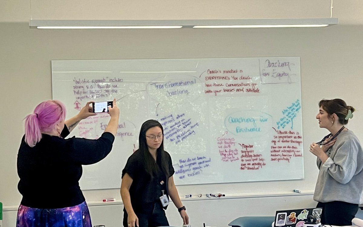 JBG_529's tweet photo. So much learning engagement today across the 2nd Floor @AustinISD From our @AustinISDPL  team working with some of our mentors and instructional coaches, to our @utexascoe residents &amp; interns learning about PPfT, &amp; twinning with one of my favorites, @GRodriguez_EDU! https://t.co/JAWBtBe1fK