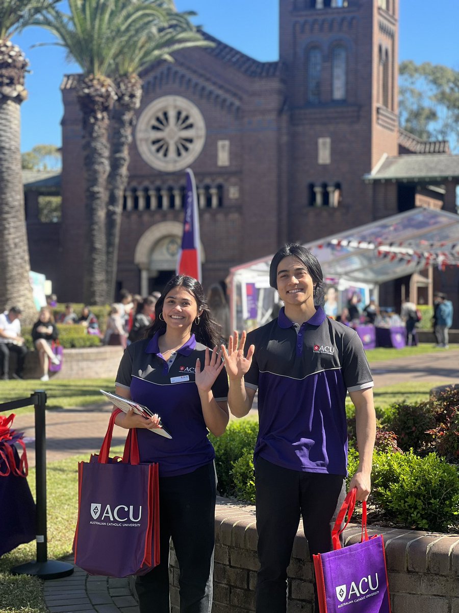 ACUmedia's tweet photo. Strathfield Open Day has arrived!
Join us from 10am-2pm on campus in Strathfield.
If you can’t make it today, you can follow our Instagram stories or learn more at https://t.co/38SWka0fUz
#ACUopenday https://t.co/zVLOSIElFx