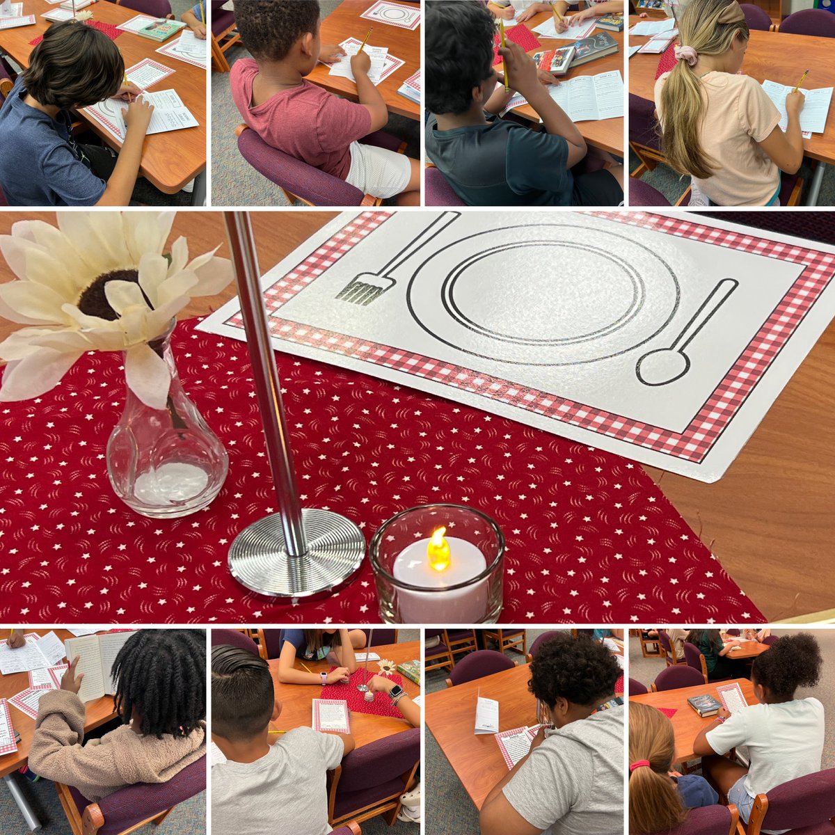 Book tasting today with fifth grade was so fun!  I enjoyed seeing them find new books that they were excited to read! #MISDReads #MinshewShineBright