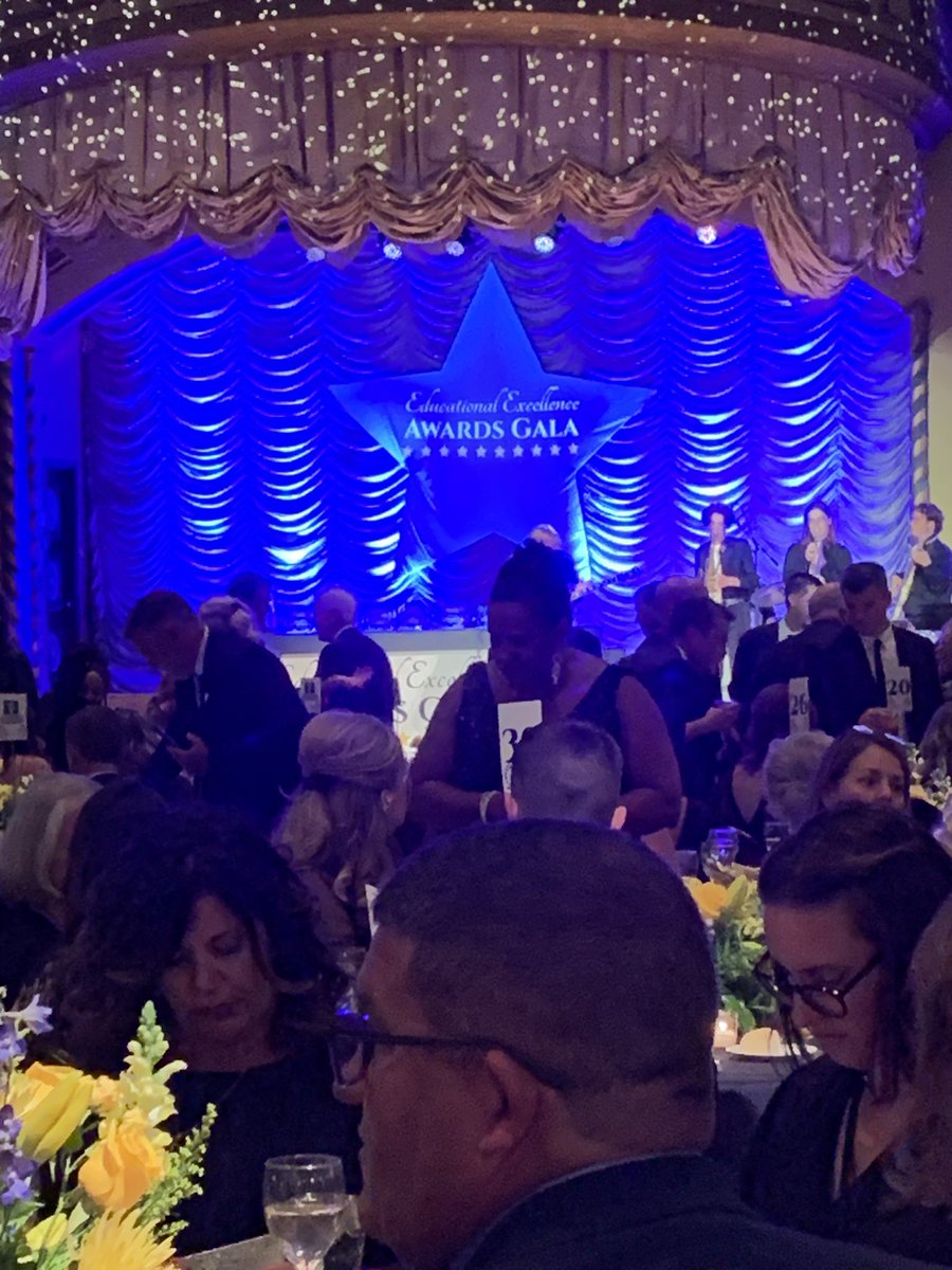 #inedexcellence Thanks, IDOE!  What an awesome night!