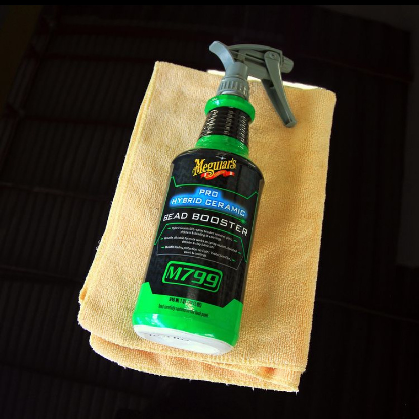 Meguiars's tweet photo. Beading anyone? π¦
How about adding gloss & slickness to paint coatings? Or adding protection to PPF or coatings? Or as a spray sealant? Or a boosted detailer? Or as clay lubricant?
M799 Pro Hybrid Ceramic Bead Booster!
#meguiars #claylubricant #spraydetailer #prodetailing https://t.co/ovWQPgrXF8