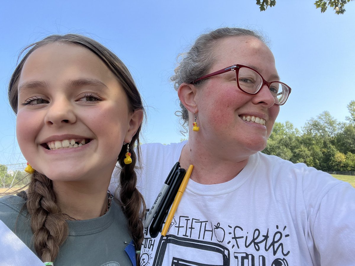 When a fifth grader wants to earring-twin for her birthday, you have to say YES! #LSSharks