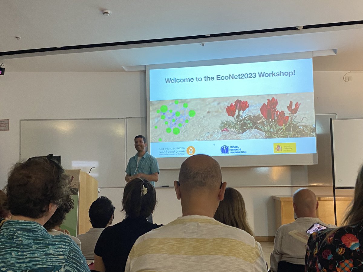 AdamLovasKiss's tweet photo. Spent a week with a lot of amazing scientist at the #ECONET2023! I hope you see them again in #Newcastle! In the beautiful country of #Israel! I learnt a lof about ecologial networks! https://t.co/JQ0EyhUxv9