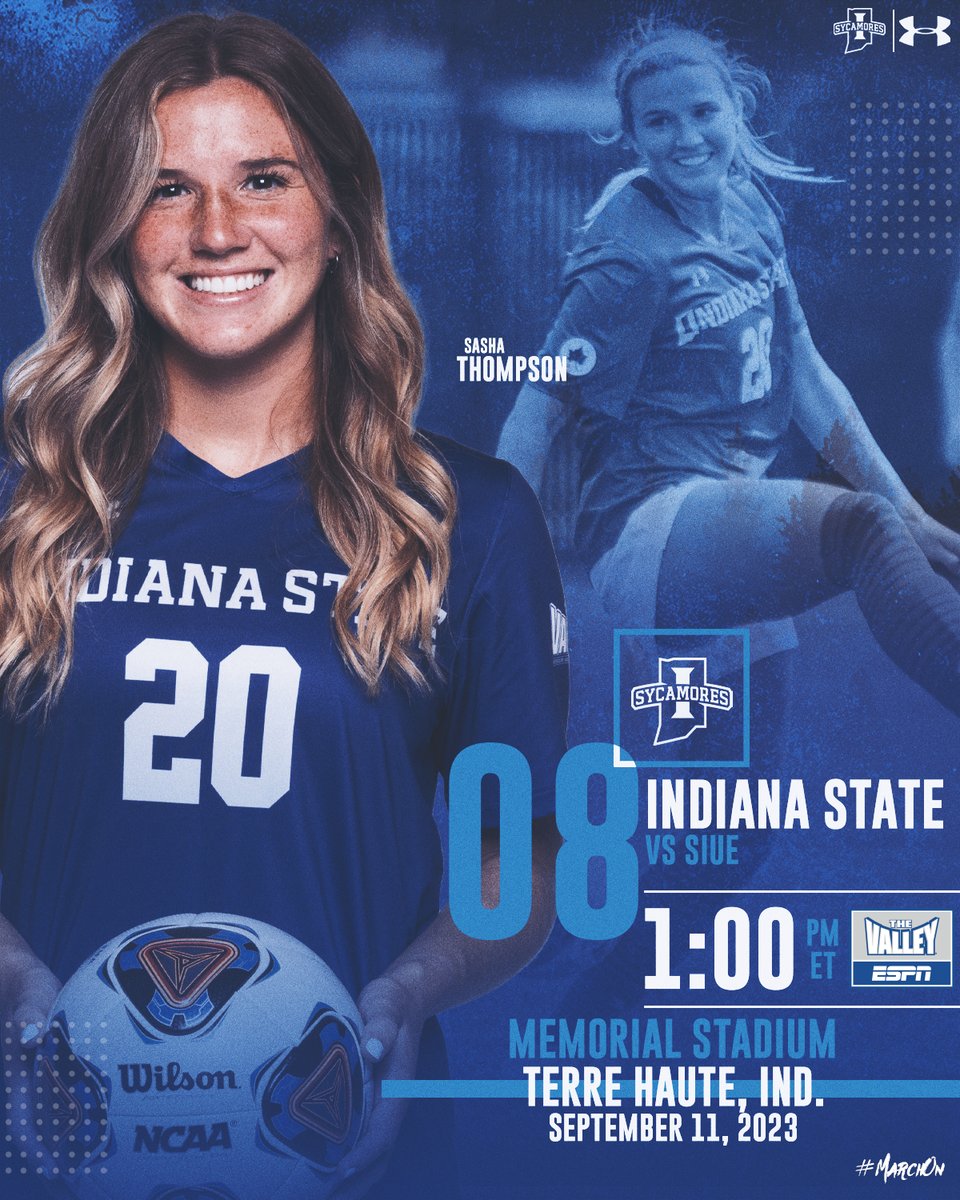 #GameDay

🆚 SIUE
🏟️ Memorial Stadium
⏱️ 1 p.m.
📍 Terre Haute, Ind.
📺 sycamor.es/3ExRceu
📊 sycamor.es/45gzI1U

#MarchOn
