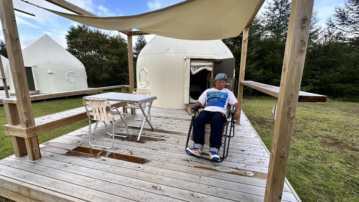 takeidongebabee's tweet image. FM NACK5
今日は群馬県は浅間山キャンプ場からお届け🏕️
めっちゃ空気うめ〜
18:12〜聴いてねー📻
#nf795 
#pscc