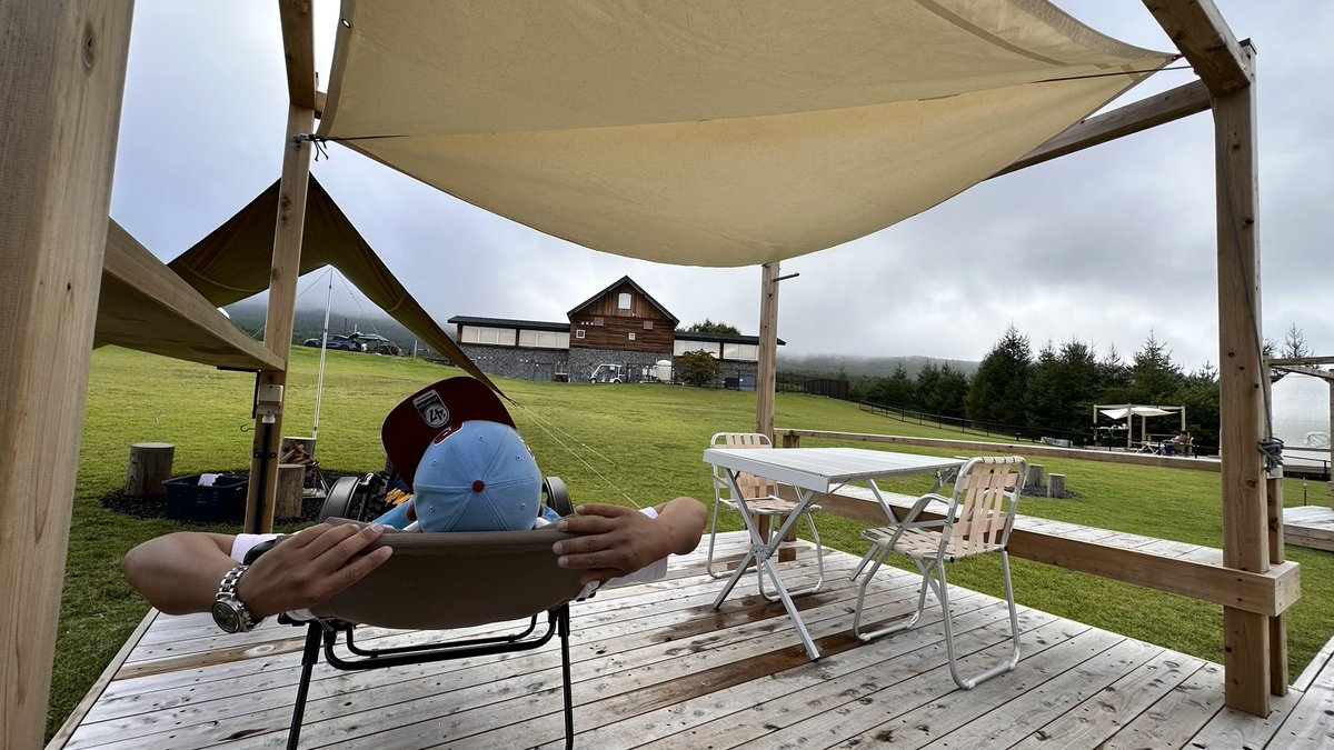 takeidongebabee's tweet image. FM NACK5
今日は群馬県は浅間山キャンプ場からお届け🏕️
めっちゃ空気うめ〜
18:12〜聴いてねー📻
#nf795 
#pscc