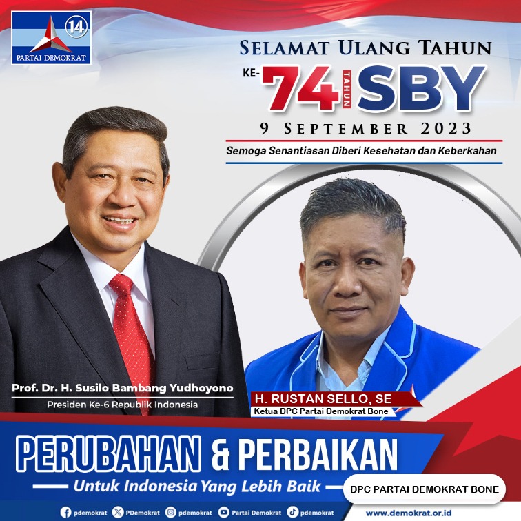 DPC PARTAI DEMOKRAT KAB BONE (@dpc_pd_bone_hrs) on Twitter photo 