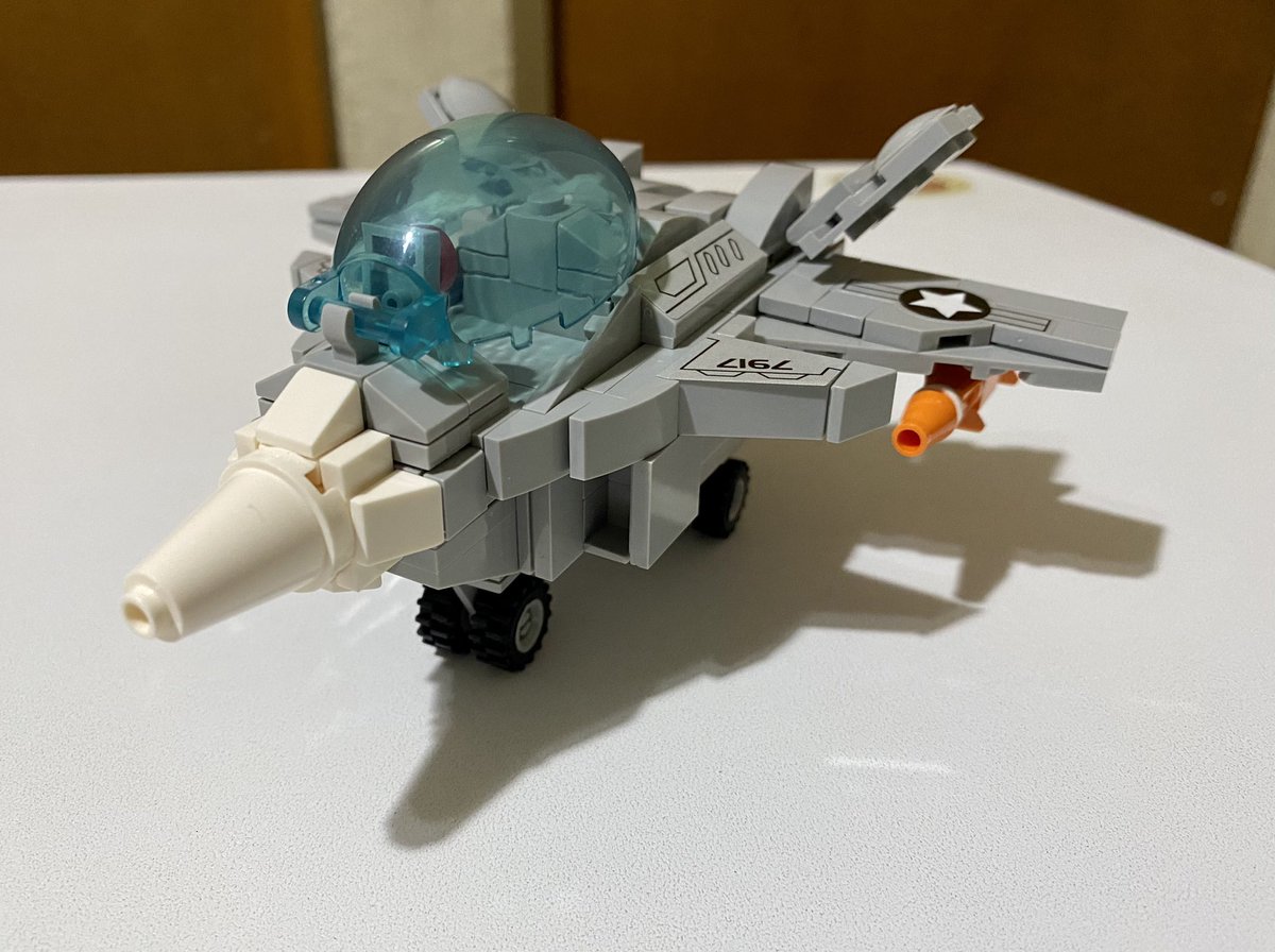 ChavaTheMan's tweet image. Avión militar #cogo #blocks #jetfighter