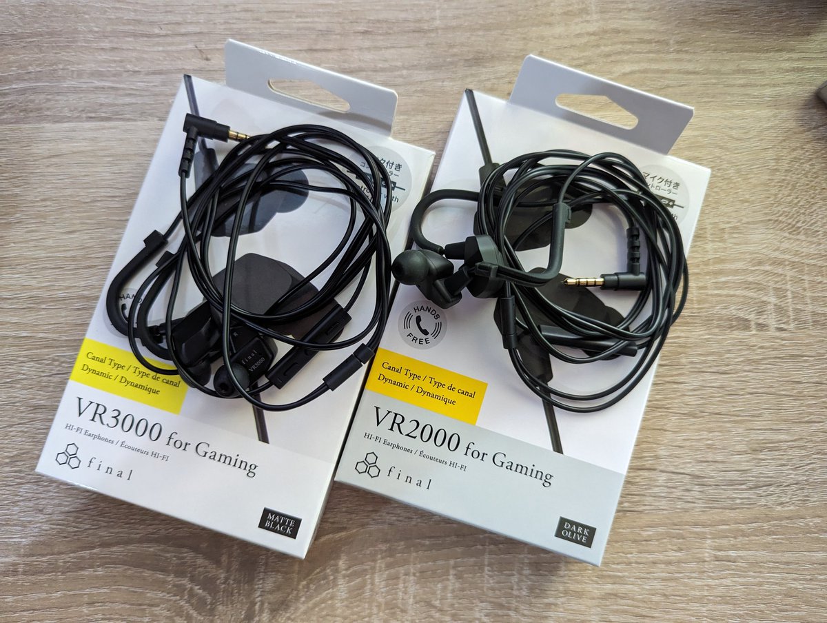 kuchibashi_ch's tweet photo. VR2000が届きました(ㆁωㆁ)
1ヶ月使ってみてレビューと比較動画をあげます
#final
#VR2000 https://t.co/46AtiB3wQS