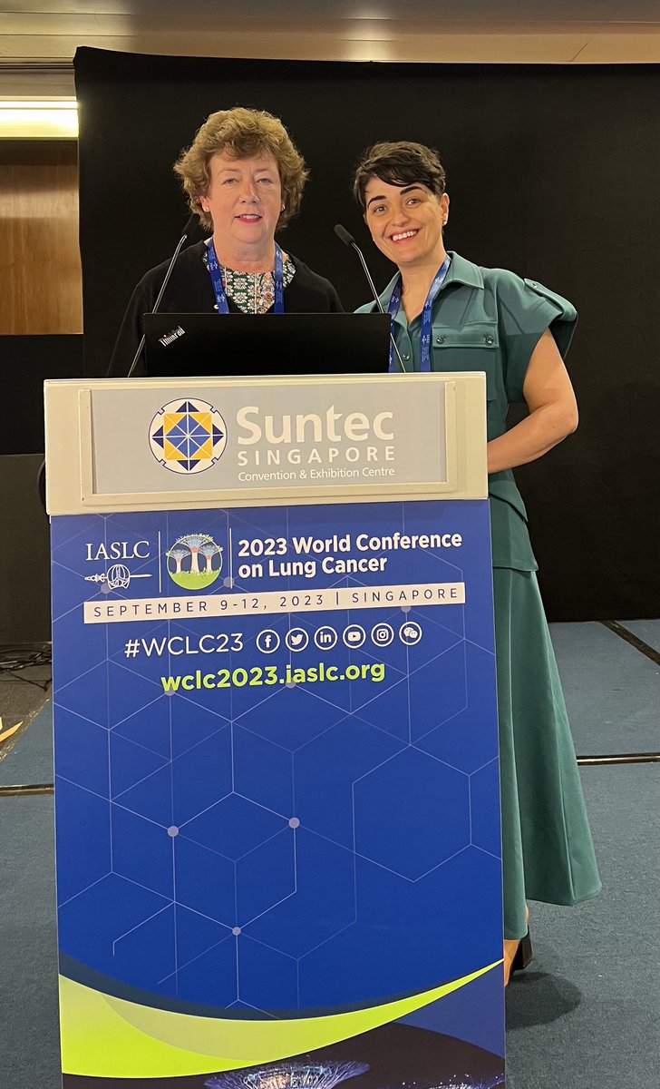 Delighted that Mary Duffy &amp; Maria Ftanou are opening the joint ITONF &amp; IASLC Nursing &amp; AHP Workshop at #WCLC23