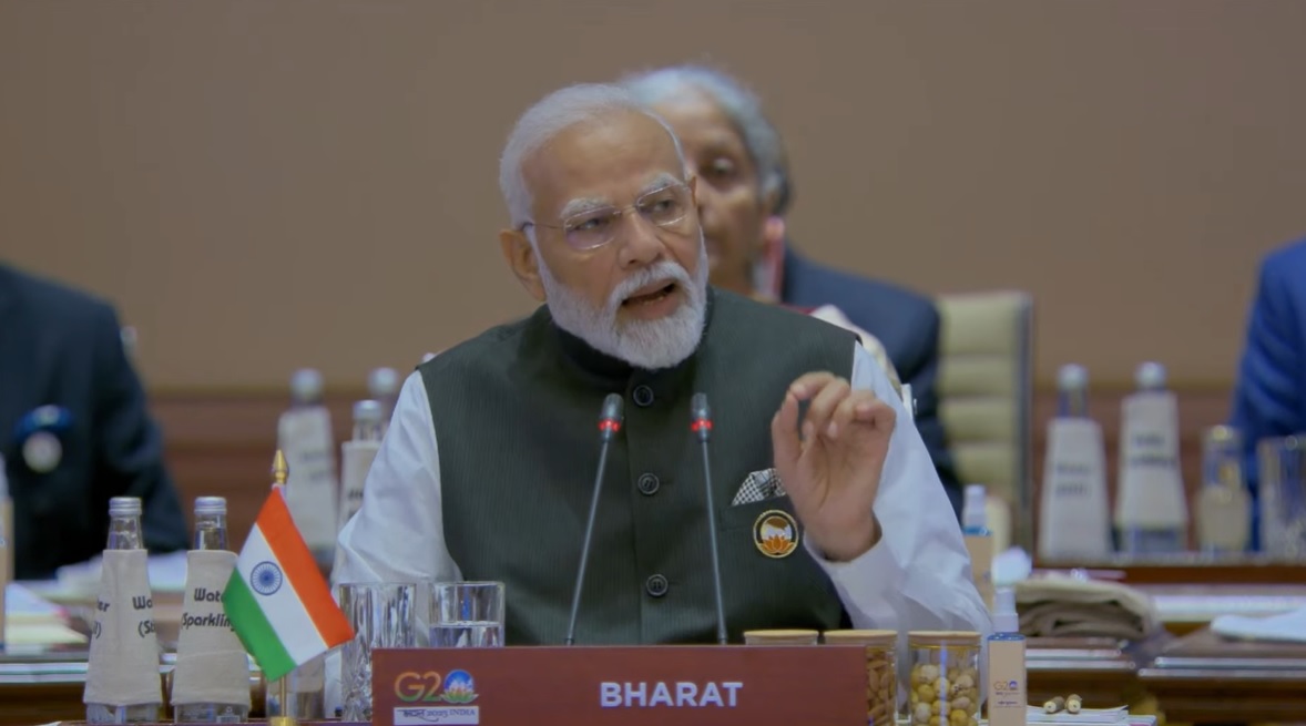 G20 के प्रेसिडेंट के तौर पर भारत आप सभी का हार्दिक स्वागत करता है।

- पीएम <a href="/narendramodi/">Narendra Modi</a>