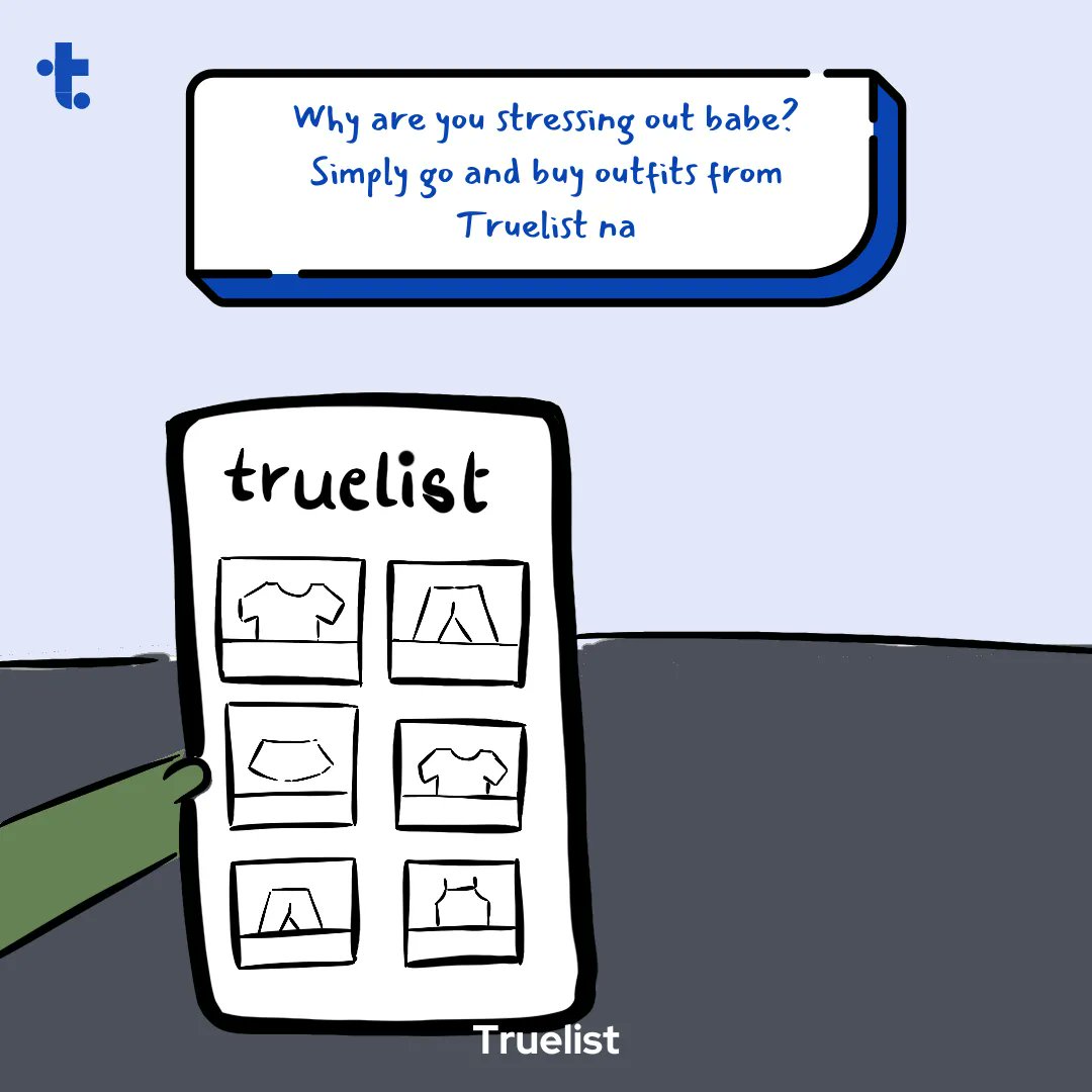 Dont be like Trock's Gf and buy/sell your clothes on Truelist now!.
#truelist #classifieds app #trockandtino #Indianapp