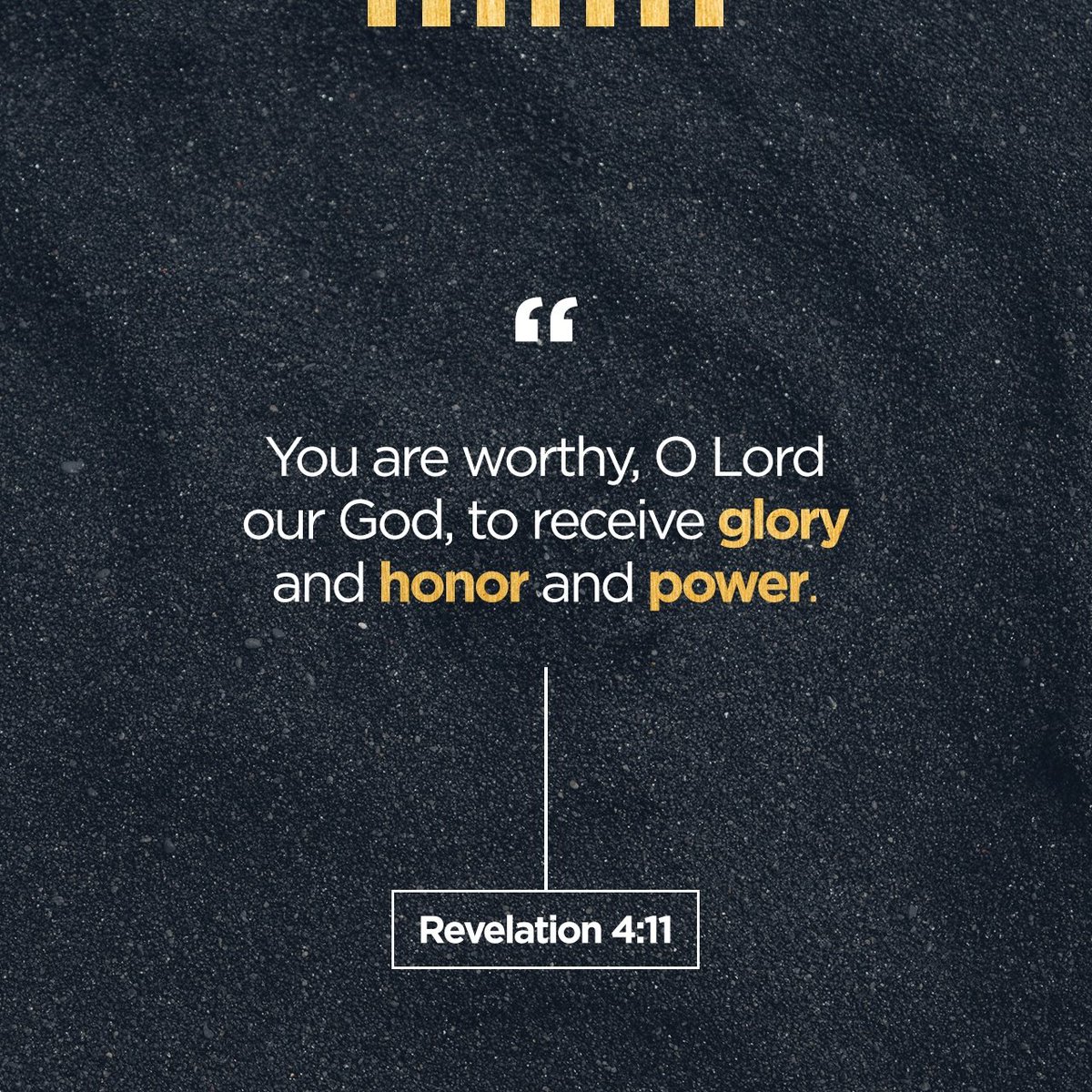 AGulaale's tweet photo. “You are worthy, O Lord, To receive glory and honor and power; For You created all things, And by Your will they exist and were created.”
Revelation 4:11 NKJV

https://t.co/Ik5u8Sv0mt https://t.co/DSSXYDggAn
