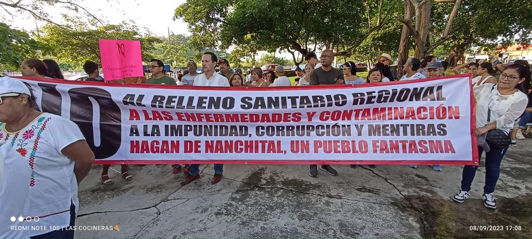 ANRAPO's tweet photo. Y no, no es cuestión de política, no es cuestión de partidos! Es el pueblo, y el pueblo dice #NoAlRellenoSanitarioEnNanchital
@andresmanuel @CuitlahuacGJ @rocionahle @amedona @sfacugz https://t.co/MuPULdE4xW