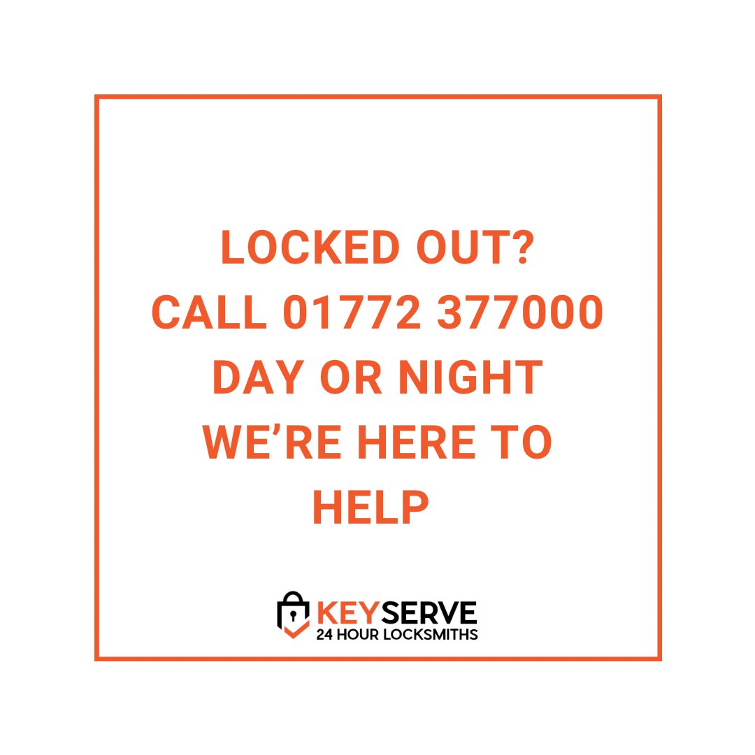 If you’re locked out of the house, lost your keys or need your locks repaired we’re here to help.

#Keyserve #KeyserveLocksmiths