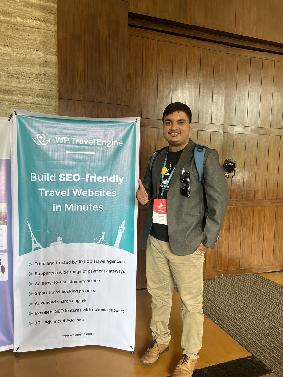 parashdevkota's tweet photo. Thank you for sponsoring #wcktm @codewingHQ!
Hereβs my entry for Raffle on Swag.
#CODEWING #WCKTM2023 https://t.co/Sbi5Ba4Z72