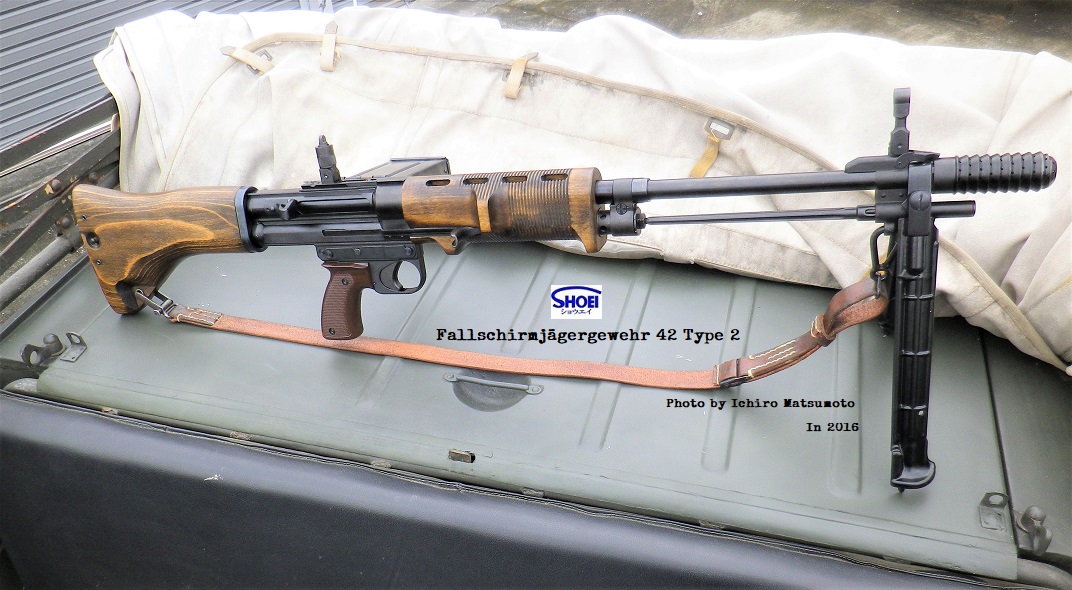 tomio_matsumoto's tweet photo. FG42 Type 2 & MKb42(H) replica model (Full Size Non Firing Museum Replica): "Historical Reproductions GmbH" of Germany was added to the seller of our products!!!
#shoeiseisakusho
#modelgun
#モデルガン
#fallschirmjägergewehr42type2
#fg42type2
#maschinenkarabiner42h
#mkb42h https://t.co/fKpaNiek07