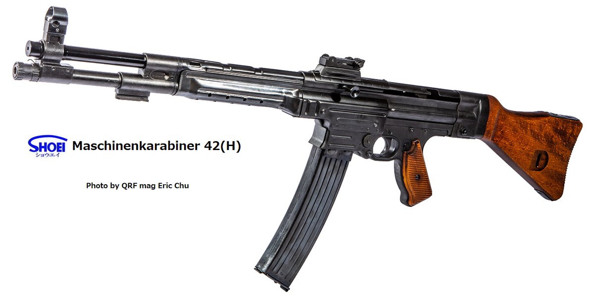 tomio_matsumoto's tweet photo. FG42 Type 2 & MKb42(H) replica model (Full Size Non Firing Museum Replica): "Historical Reproductions GmbH" of Germany was added to the seller of our products!!!
#shoeiseisakusho
#modelgun
#モデルガン
#fallschirmjägergewehr42type2
#fg42type2
#maschinenkarabiner42h
#mkb42h https://t.co/fKpaNiek07