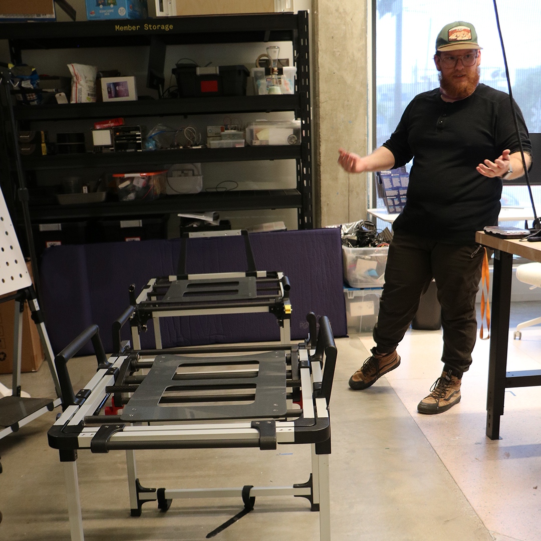Imagine a portable low-cost patient bed deployed alongside mobile clinics. The IonPrototyping Lab is helping us make this a reality. BCM will be utilizing the first prototype in custom OR/PACU Smart Pods deployed in The Gambia to improve maternal mortality in the region.🤰🏻