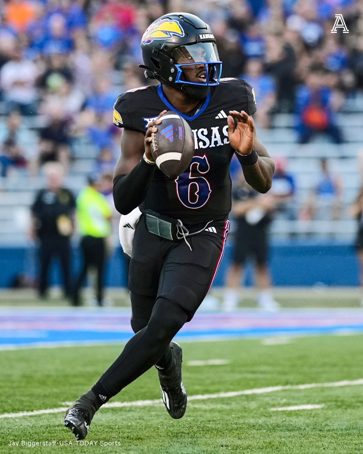 The Athletic on X: "Thoughts on Kansas' “Blackhawk” uniforms with the throwback Jayhawks logo?! https://t.co/B6xqU5PSpG" / X