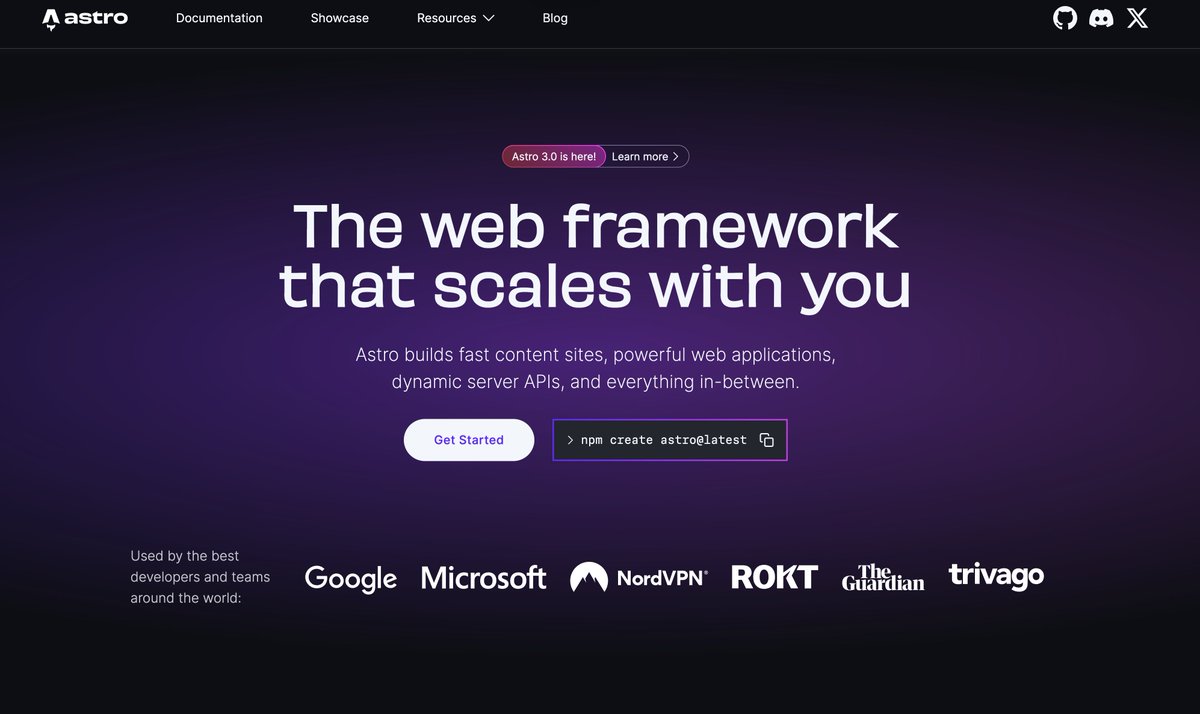 blakegger's tweet image. 一直想找一个工具，能够生成漂亮的网站内容，而无需编写繁琐的CSS代码，今天看到astro的github有34k star，按照教程学习了如何生成blog网站。
尝试后有以下几点感受
1. 不会css的话，astro无法生成漂亮的网站
2. 不需要写js的代码，即可生成动态内容。对于不会react/vue等js框架的开发者比较友好