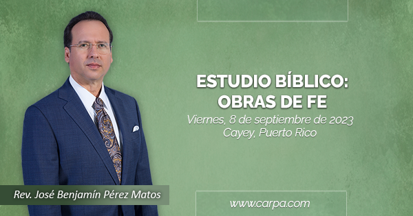 GCarpaCatedral's tweet photo. Estudio Bíblico del viernes 8 de septiembre de 2023
Tema: Obras de fe
Rev. José Benjamín Pérez
Viernes, 8 de septiembre de 2023
Cayey, Puerto Rico

YouTube: https://t.co/mqbCXkw0mr https://t.co/uDGOPcHEdU