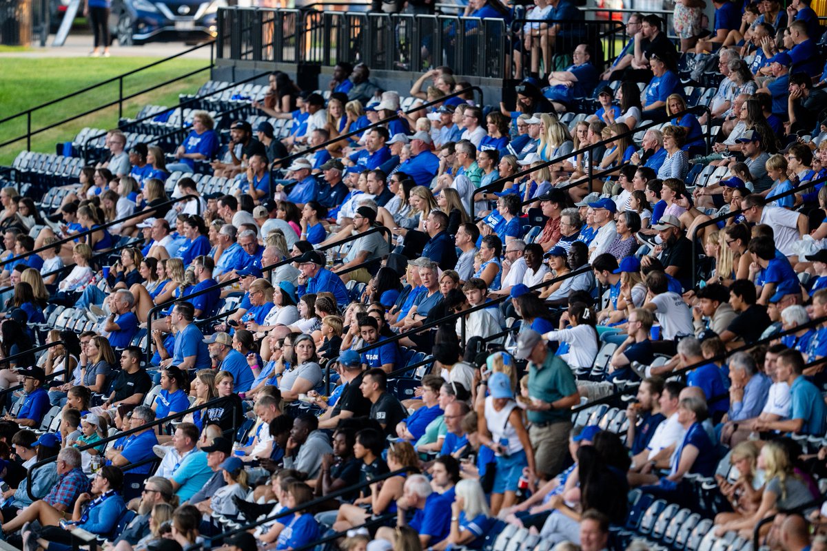 creightonmsoc's tweet photo. 71:02
Michigan 1
Creighton 3

Bluejays hold the shot edge, 11-9

4,000 strong in attendance for the 11th annual Socctoberfest. https://t.co/T4qevzjP7v