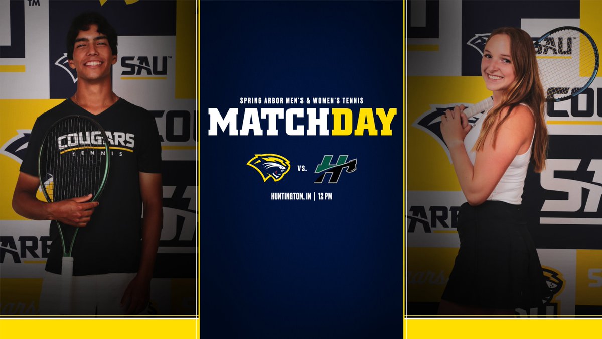 SAUCougars's tweet photo. 🎾 | 𝗠𝗔𝗧𝗖𝗛 𝗗𝗔𝗬

🆚 Huntington
⏰ 1pm
📍 Huntington, IN

#SAUCougars | @SAUCougarsMTEN | @SAUCougarsWTEN https://t.co/FDRSCOFFmH