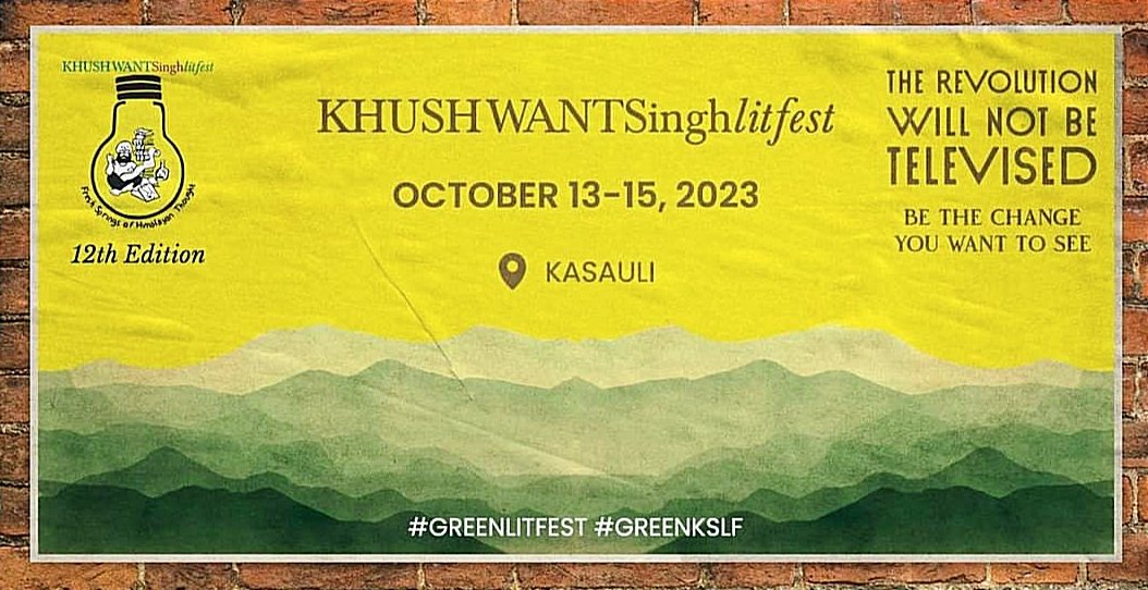 ManmohanVashis5's tweet image. Khushwant Singh Litfest 2023
13-15 October
