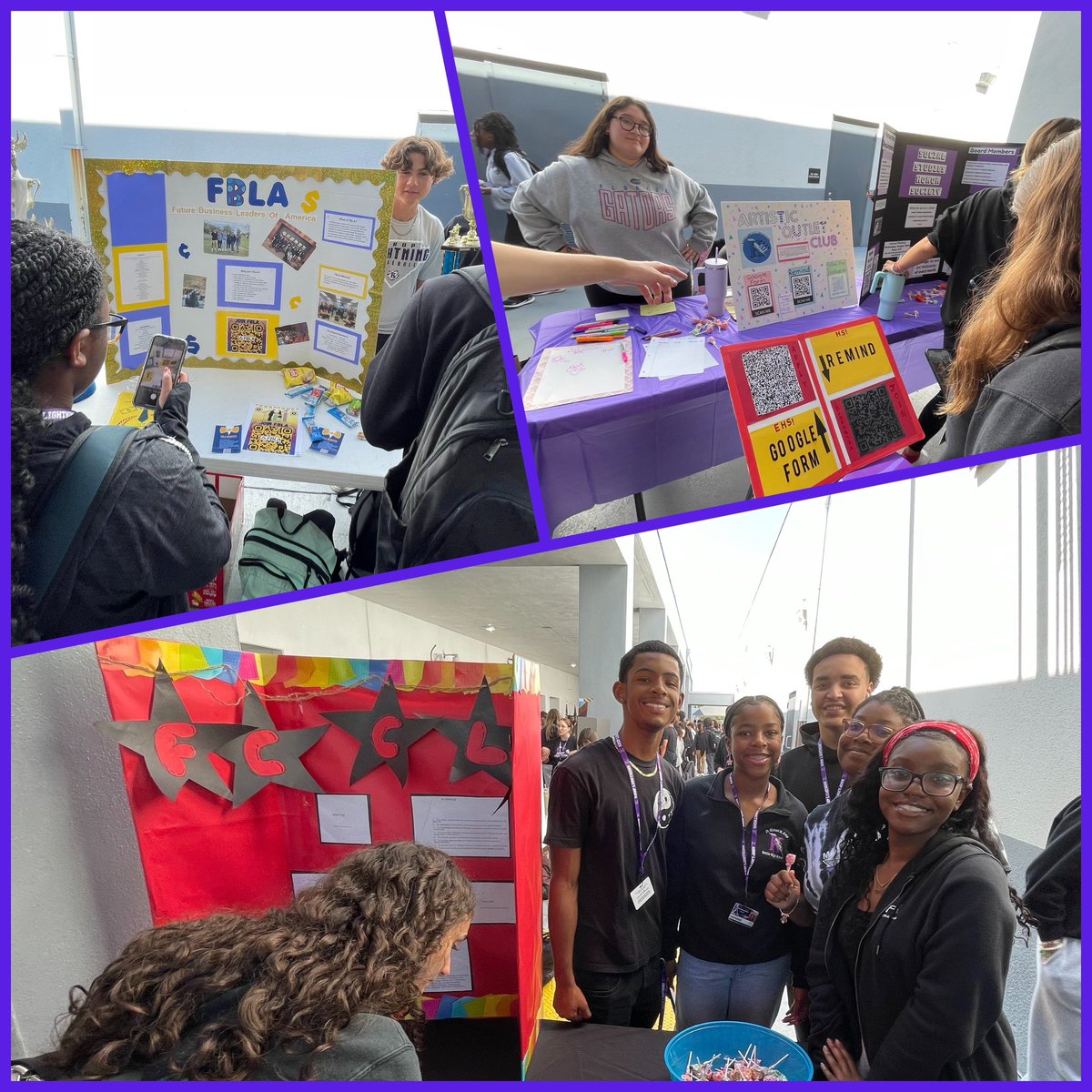 KropCTE's tweet photo. Our students showed up BIG today at Krop’s annual school club fair! ALL of our CTSO’s and Honor Societies were well represented! Great job @KropSHS CTE Academy Students! #tsa #fbla #fccla #technicalhonorsociety #Nationalbuissnesshonorsociety https://t.co/c1btvqJ9XO