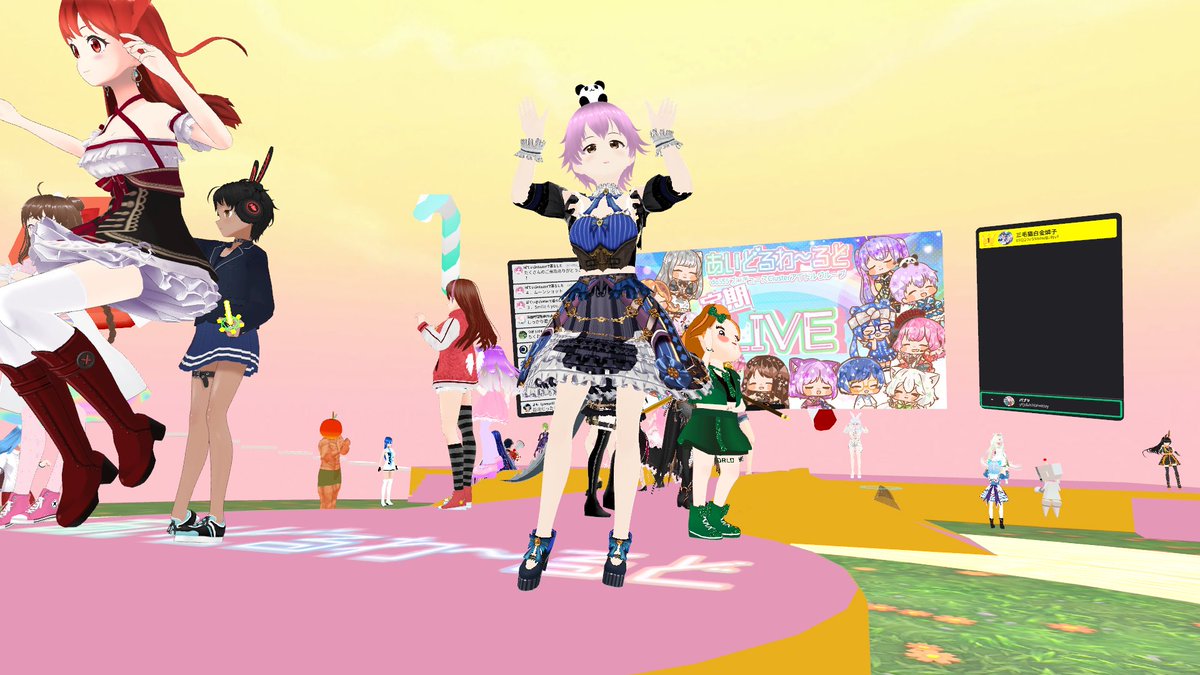 yYjcfah3GPmltUy's tweet image. 昨日は、 #ろぅりぃ ちゃんの声が聞けました😊
私も一緒にダイエットしなくては💦

そして、不在の #ほい ちゃんの代わりに #ナオト ちゃんが #ぱてぃ ちゃんとトーク👍

夏休み明けで人は少なめでしたね😅

【9/8終了】clusterアイドル『#あいどるわ〜るど』定期ライブ
#あいわ #LIFETOMUSIC #cluster