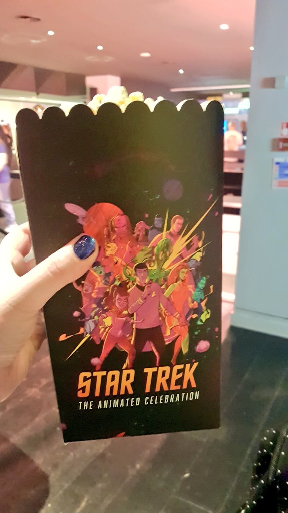 libinspace's tweet image. Had a great time at @CurzonCinemas in London for the #StarTrekDay #StarTrekLowerDecks season 4 showing to celebrate #StarTrekAnimatedCelebration. Fab amount of swag too! 🖖